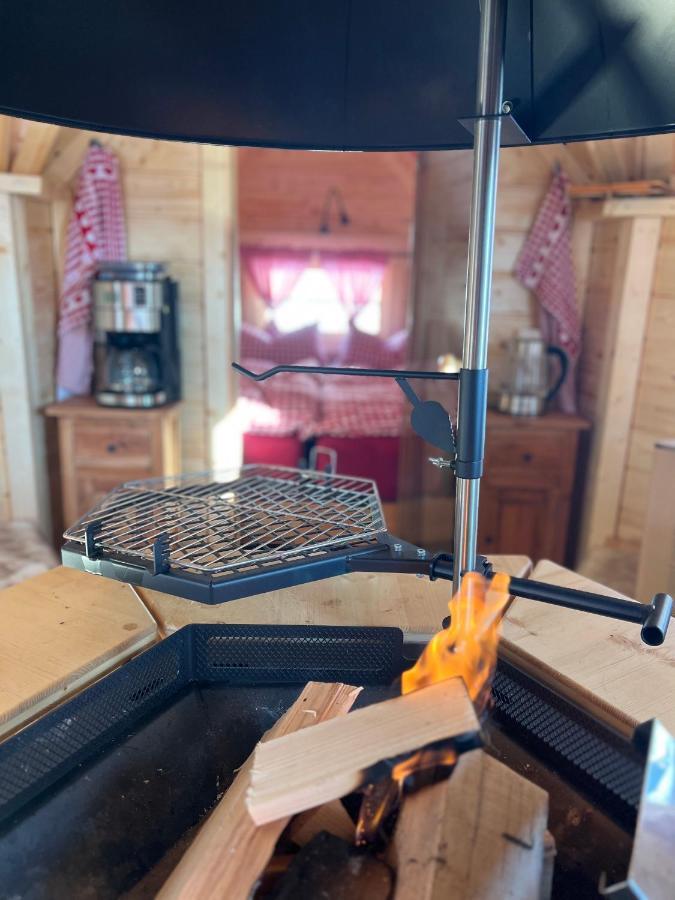 Grillkota Holzhuette Hotel Lauenburg Eksteriør billede