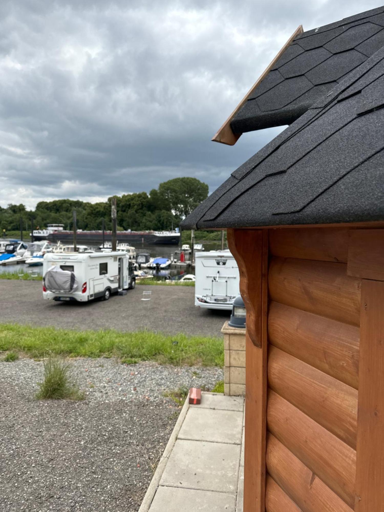 Grillkota Holzhuette Hotel Lauenburg Eksteriør billede